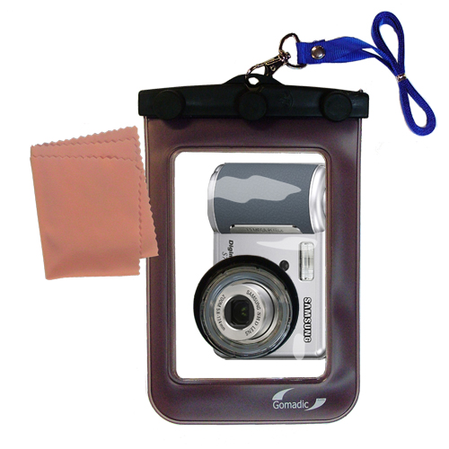 Waterproof Camera Case compatible with the Samsung Digimax S700