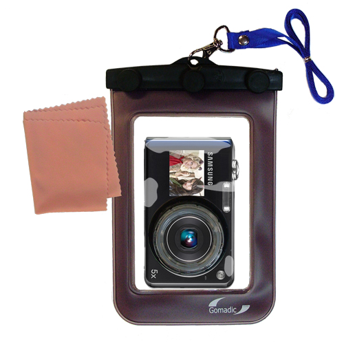 Waterproof Camera Case compatible with the Samsung DualView TL210