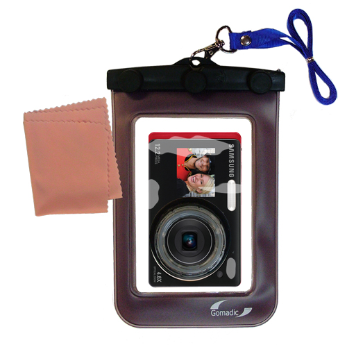 Waterproof Camera Case compatible with the Samsung DualView TL220