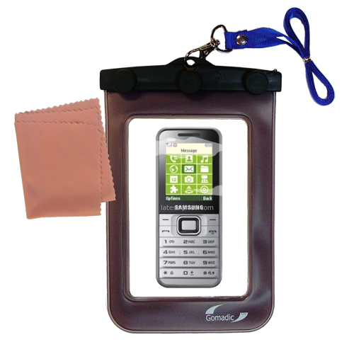 Waterproof Case compatible with the Samsung E3210 to use underwater