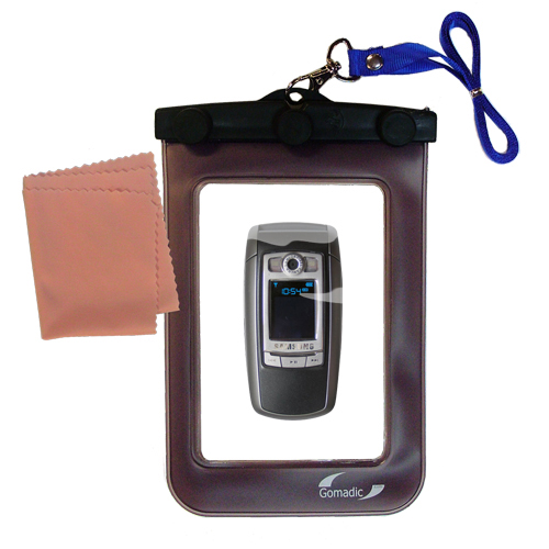 Waterproof Case compatible with the Samsung E720 to use underwater