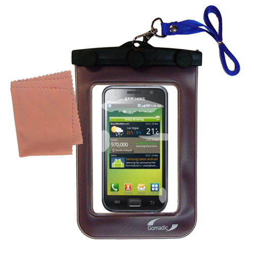 Waterproof Case compatible with the Samsung Fascinate to use underwater