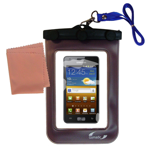 Waterproof Case compatible with the Samsung Galaxy W to use underwater