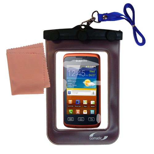Waterproof Case compatible with the Samsung Galaxy Xcover to use underwater