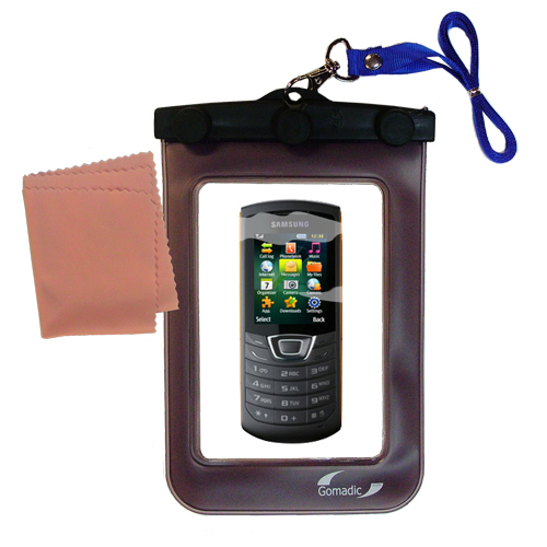 Waterproof Case compatible with the Samsung GT-C3200 to use underwater