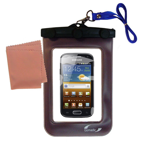 Waterproof Case compatible with the Samsung GT-I8160 to use underwater