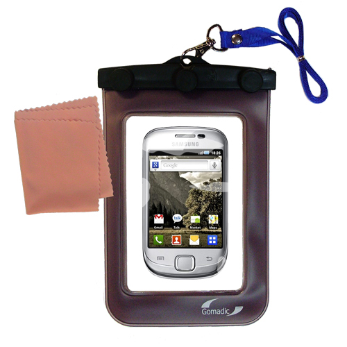 Waterproof Case compatible with the Samsung GT-S5670 to use underwater