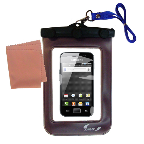 Waterproof Case compatible with the Samsung GT-S5830 to use underwater