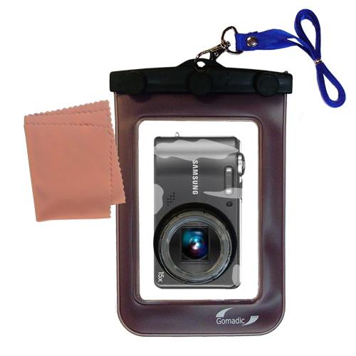 Waterproof Camera Case compatible with the Samsung HZ30W