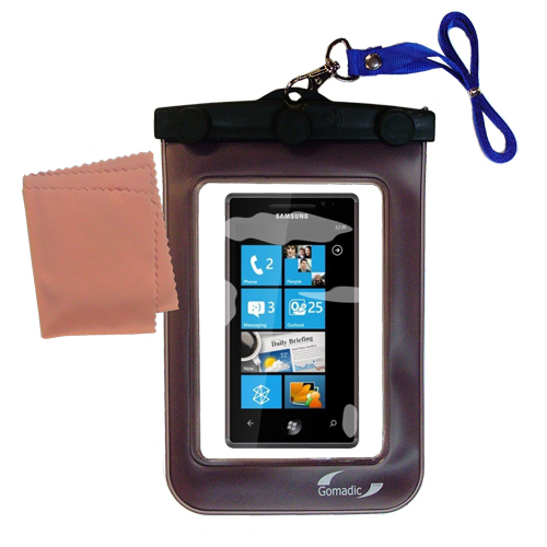 Waterproof Case compatible with the Samsung I8350 to use underwater