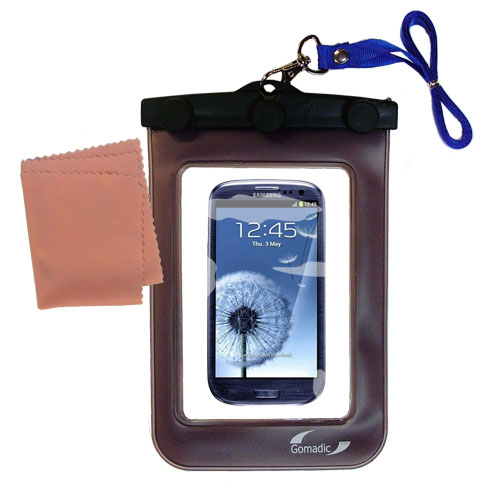 Waterproof Case compatible with the Samsung i9300 to use underwater