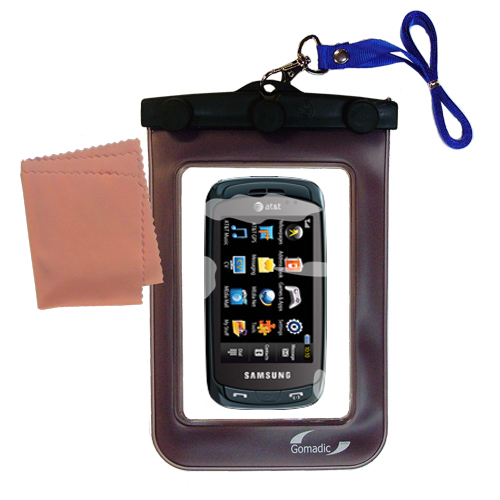 Waterproof Case compatible with the Samsung Impression SGH-A877 to use underwater
