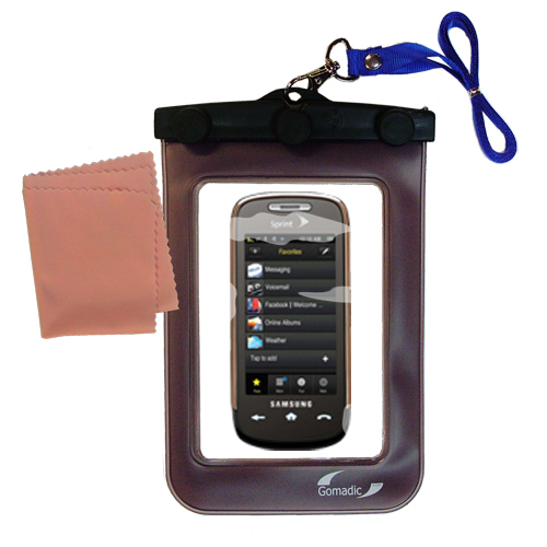 Waterproof Case compatible with the Samsung Instinct s30 to use underwater