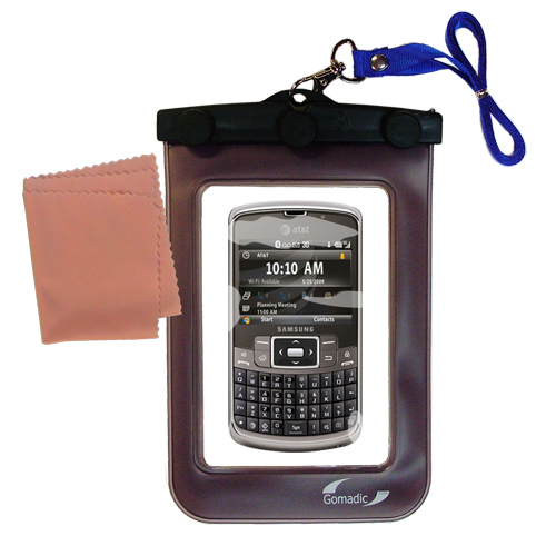 Waterproof Case compatible with the Samsung Jack SGH-i637 to use underwater