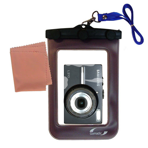 Waterproof Camera Case compatible with the Samsung L210