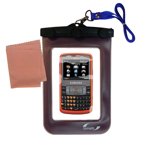 Waterproof Case compatible with the Samsung Magnet SGH-A257 to use underwater