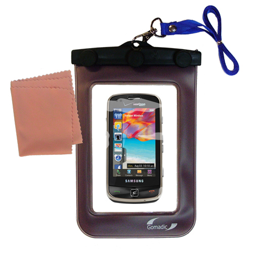 Waterproof Case compatible with the Samsung Rogue to use underwater