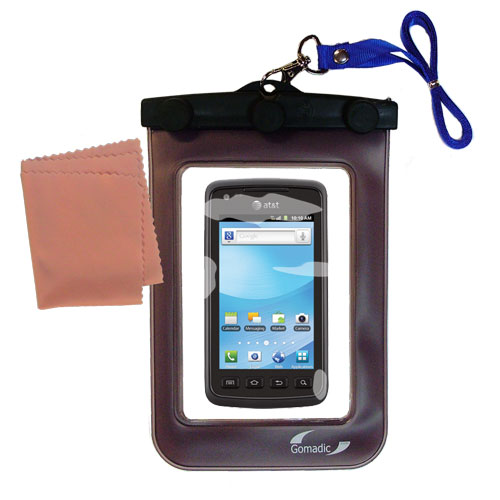 Waterproof Case compatible with the Samsung Rugby Smart to use underwater