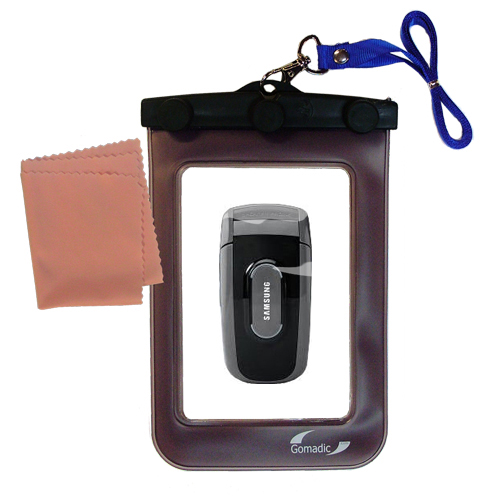 Waterproof Case compatible with the Samsung SCH-A630 to use underwater