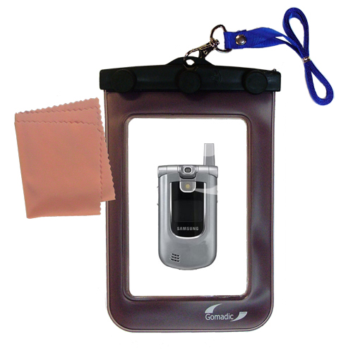 Waterproof Case compatible with the Samsung SCH-A890 to use underwater