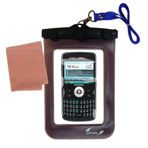 Waterproof Case compatible with the Samsung SCH-I225 to use underwater