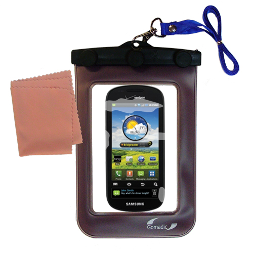 Waterproof Case compatible with the Samsung SCH-I400 to use underwater