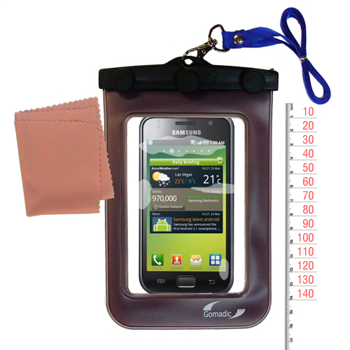 Waterproof Case compatible with the Samsung SCH-i510 to use underwater