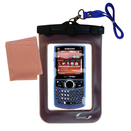 Waterproof Case compatible with the Samsung SCH-i770 to use underwater