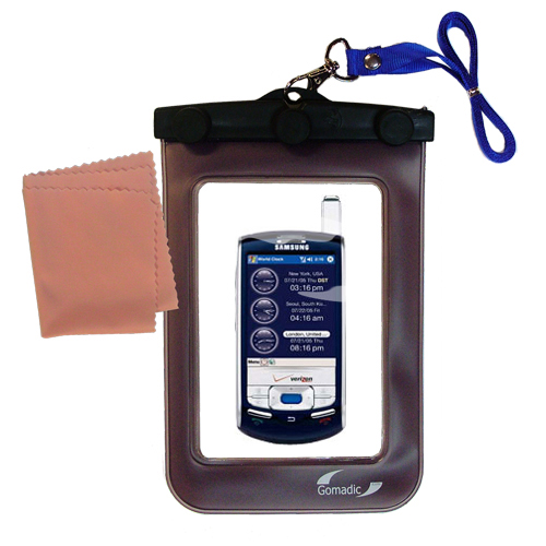 Waterproof Case compatible with the Samsung SCH-i830 to use underwater