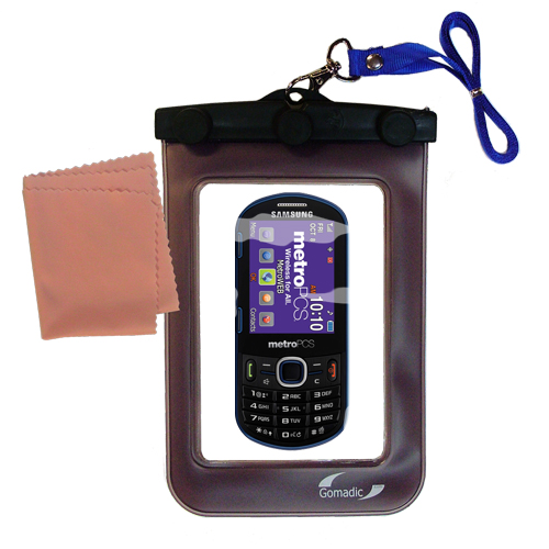 Waterproof Case compatible with the Samsung SCH-r570 to use underwater