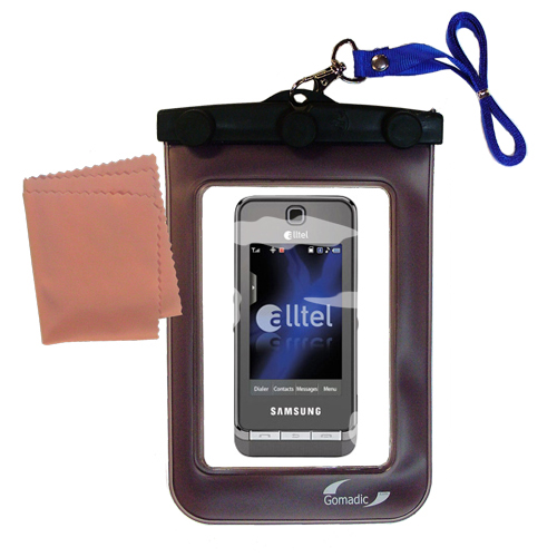 Waterproof Case compatible with the Samsung SCH-R800 to use underwater