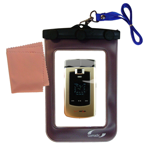 Waterproof Case compatible with the Samsung SCH-U740 to use underwater