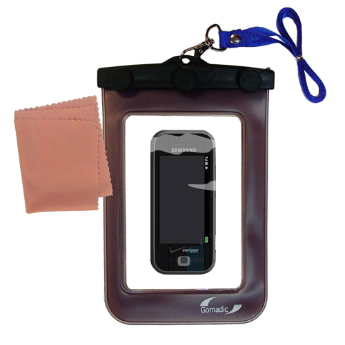 Waterproof Case compatible with the Samsung SCH-U940 to use underwater
