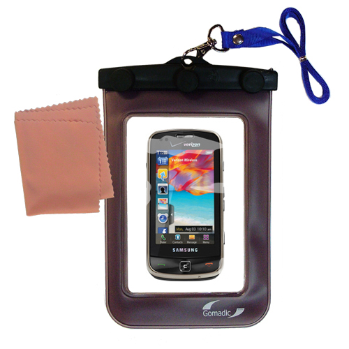 Waterproof Case compatible with the Samsung SCH-u960 to use underwater