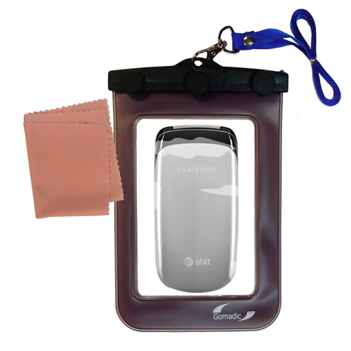 Waterproof Case compatible with the Samsung SGH-A107 to use underwater