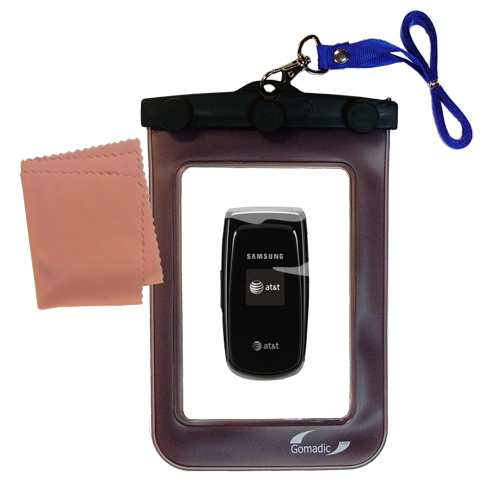 Waterproof Case compatible with the Samsung SGH-A117 to use underwater