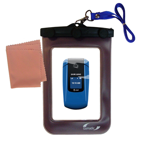 Waterproof Case compatible with the Samsung SGH-A167 to use underwater