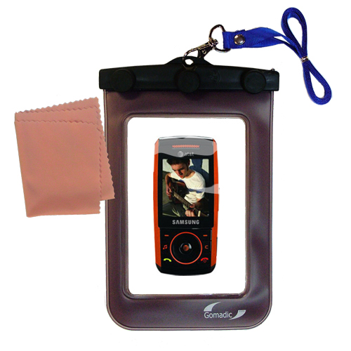 Waterproof Case compatible with the Samsung SGH-A737 to use underwater