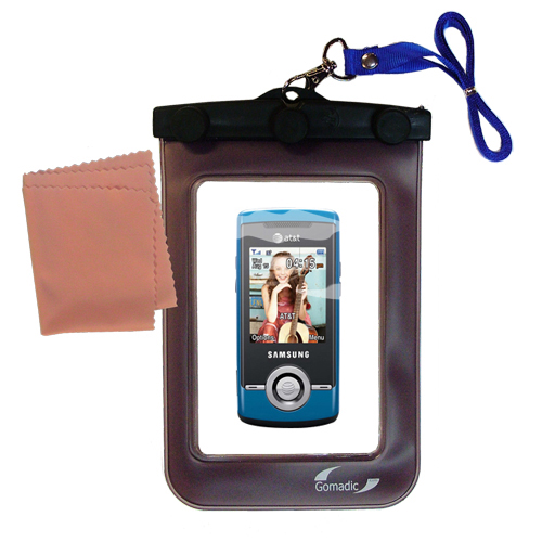Waterproof Case compatible with the Samsung SGH-A777 to use underwater