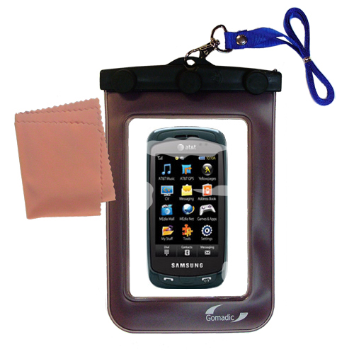 Waterproof Case compatible with the Samsung SGH-A877 to use underwater