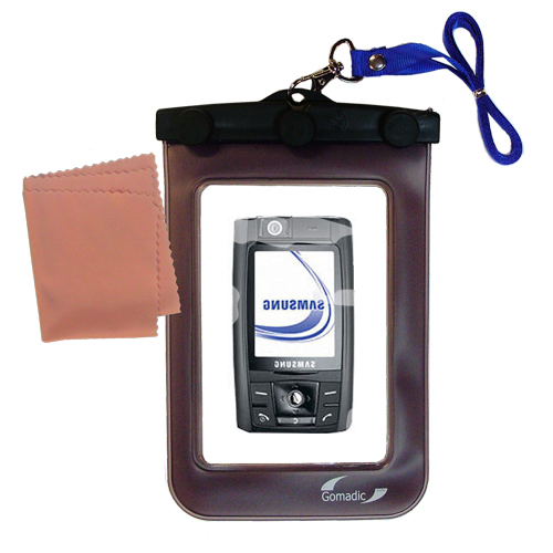 Waterproof Case compatible with the Samsung SGH-D800 to use underwater