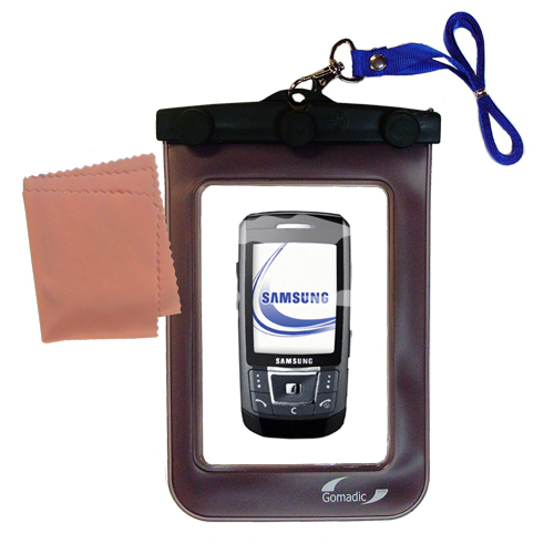 Waterproof Case compatible with the Samsung SGH-D870 to use underwater