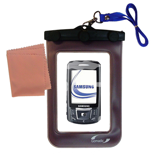 Waterproof Case compatible with the Samsung SGH-D900 to use underwater