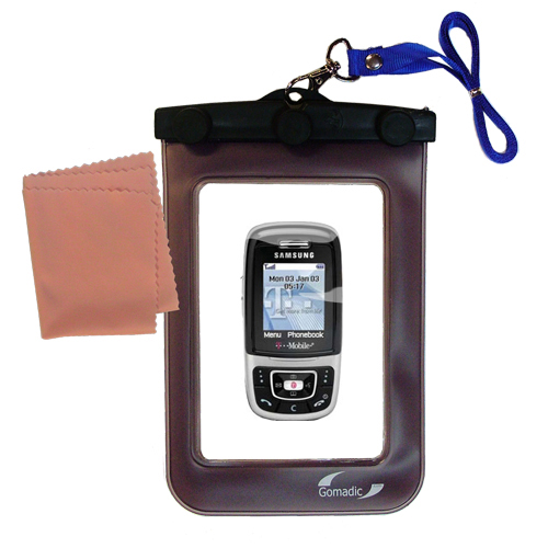 Waterproof Case compatible with the Samsung SGH-E635 to use underwater