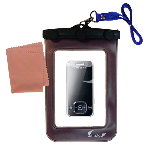 Waterproof Case compatible with the Samsung SGH-F250 to use underwater