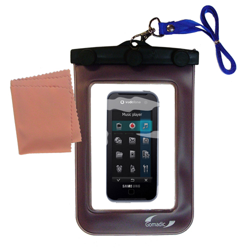 Waterproof Case compatible with the Samsung SGH-F700 to use underwater