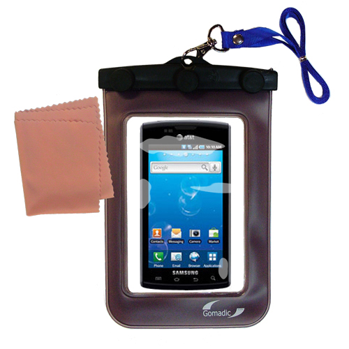 Waterproof Case compatible with the Samsung SGH-I897 to use underwater