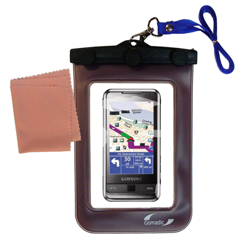 Waterproof Case compatible with the Samsung SGH-i900 to use underwater