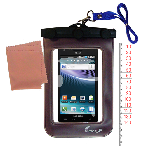 Waterproof Case compatible with the Samsung SGH-I997 to use underwater
