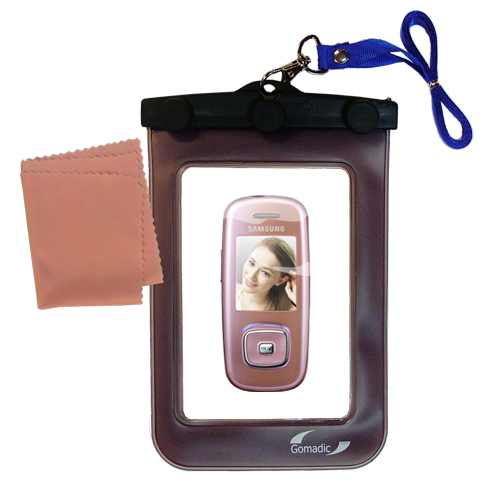 Waterproof Case compatible with the Samsung SGH-L600 to use underwater